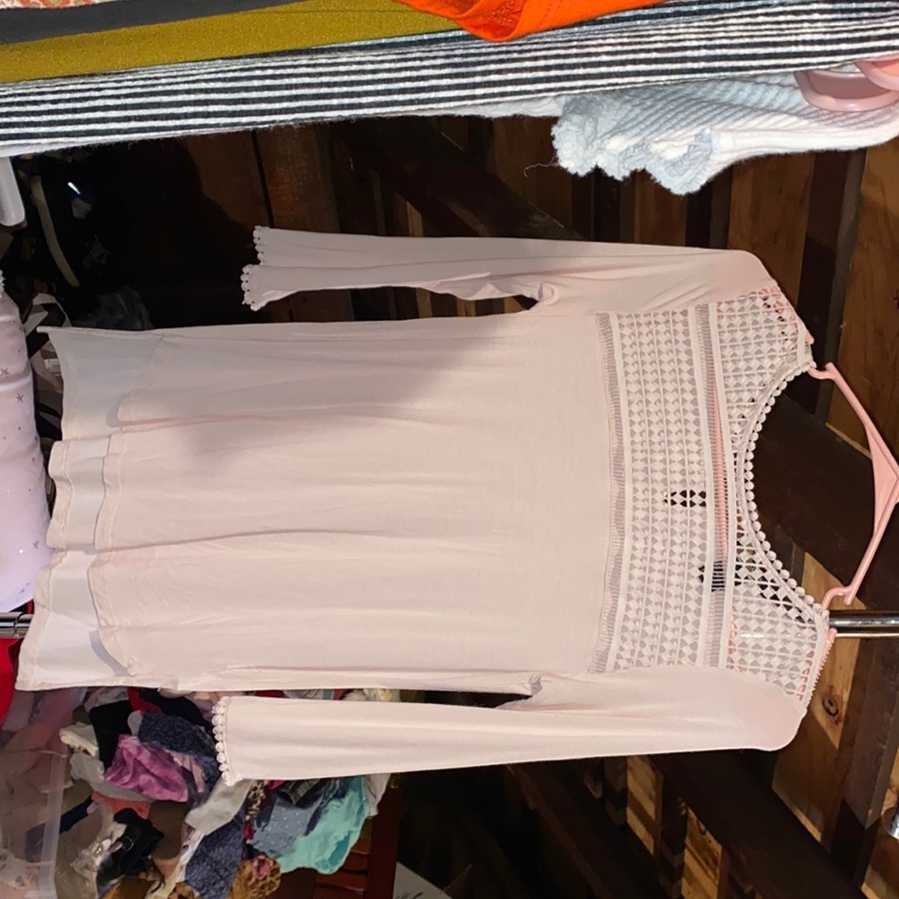 Pink loose H&M shirt size XS